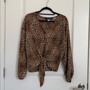 Blue Rain brand blouse sold by Francesca’s